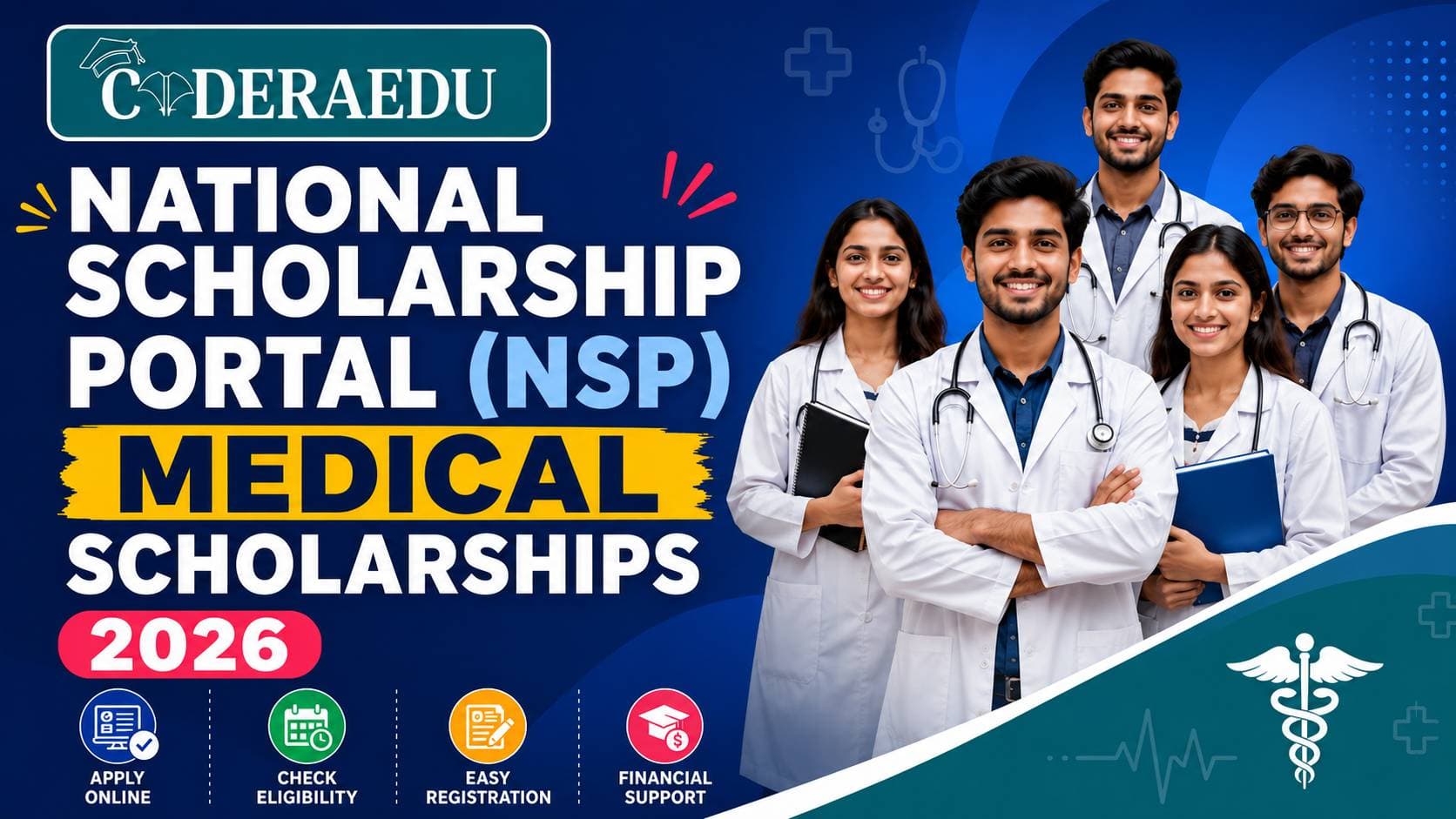 National Scholarship Portal NSP Medical Scholarships 2026 for MBBS BDS BAMS BHMS students