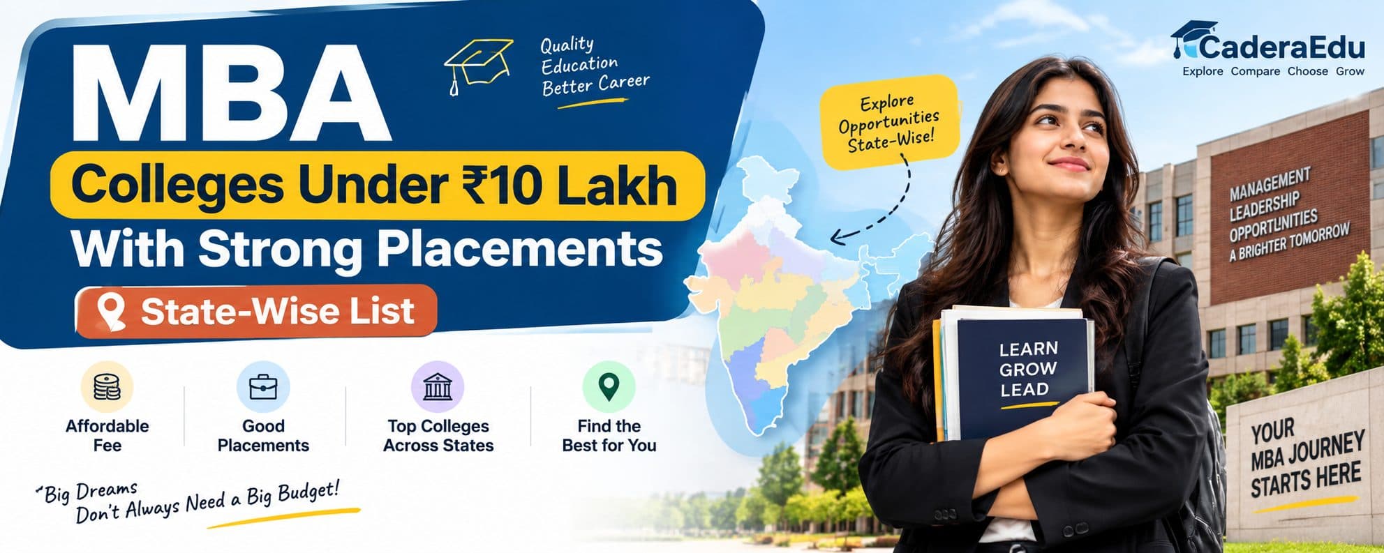 MBA Colleges Under ₹10 Lakh With Strong Placements - State-Wise List