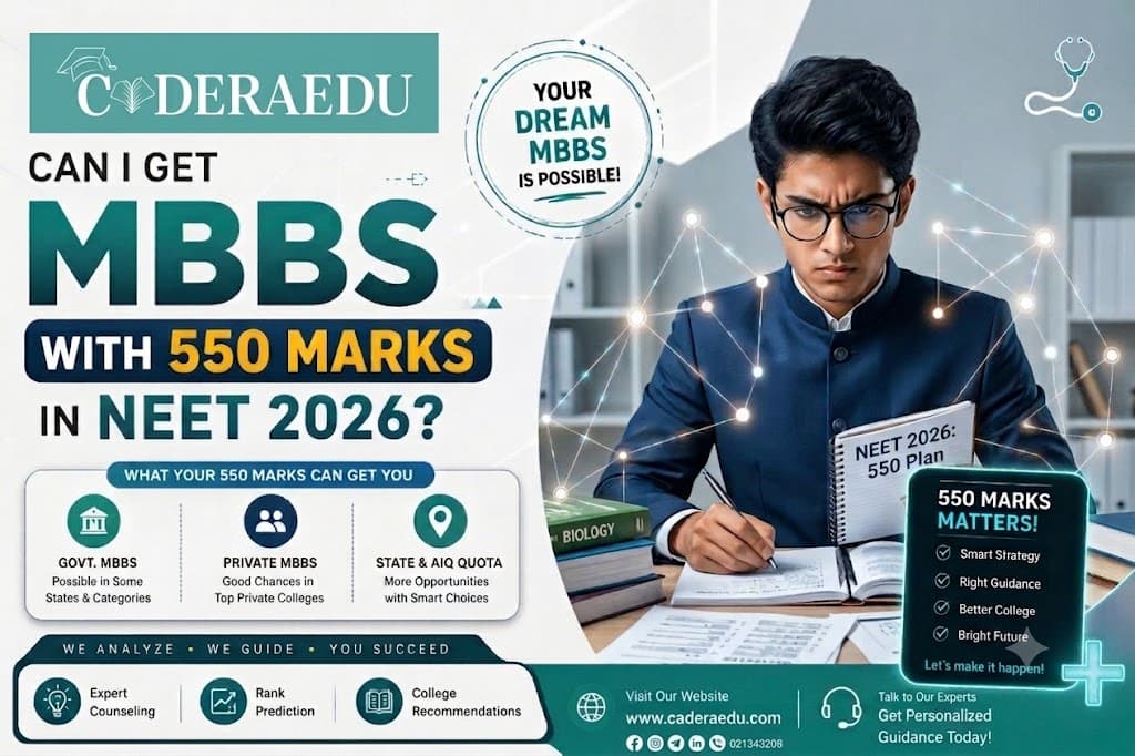 Can I Get MBBS with 550 Marks in NEET 2026? Here's Where You Actually Stand