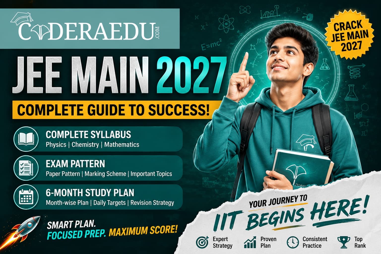 JEE Main 2027: Complete Syllabus, Exam Pattern & 6-Month Study Plan