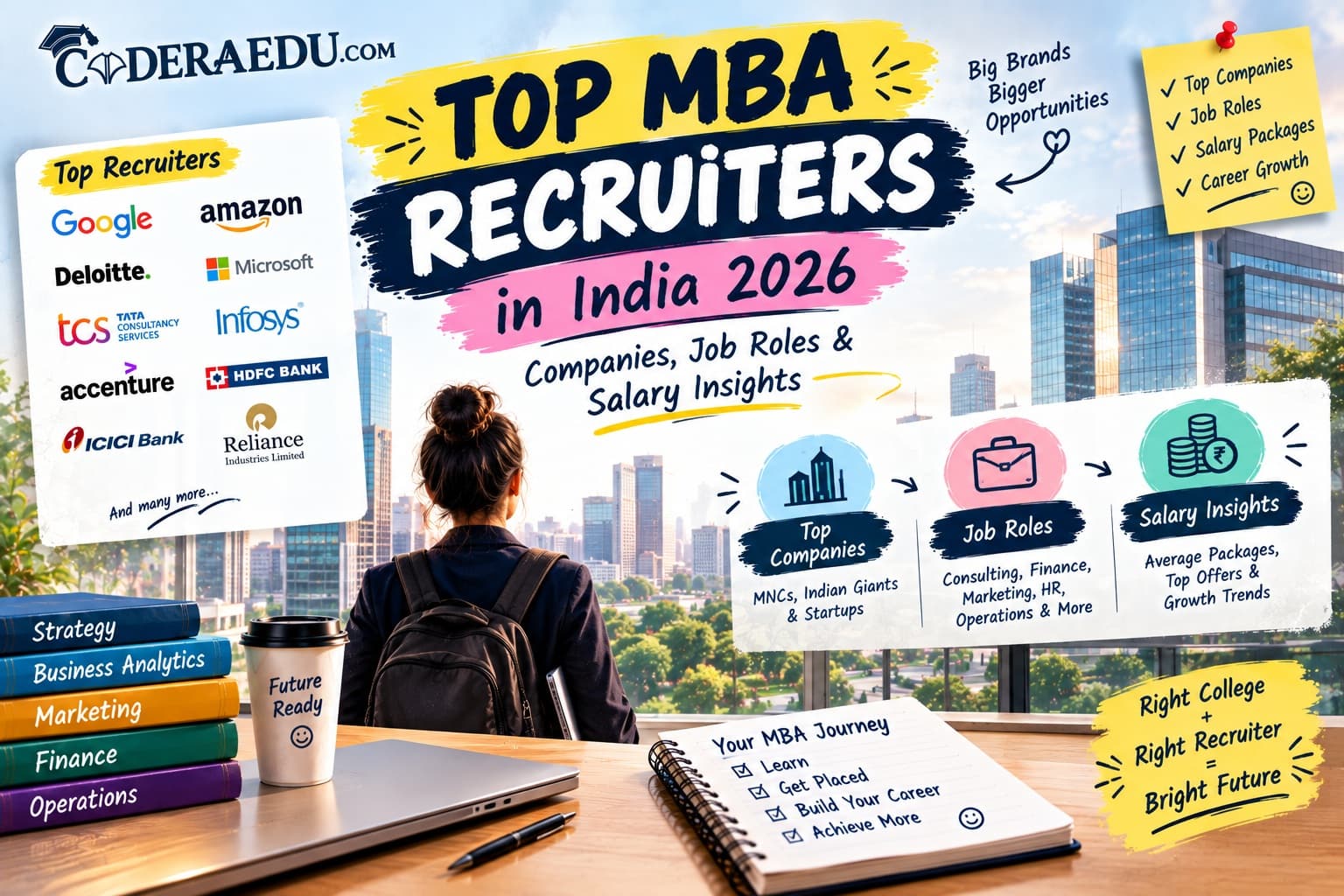Top MBA recruiters in India 2026 companies job roles and salary insights