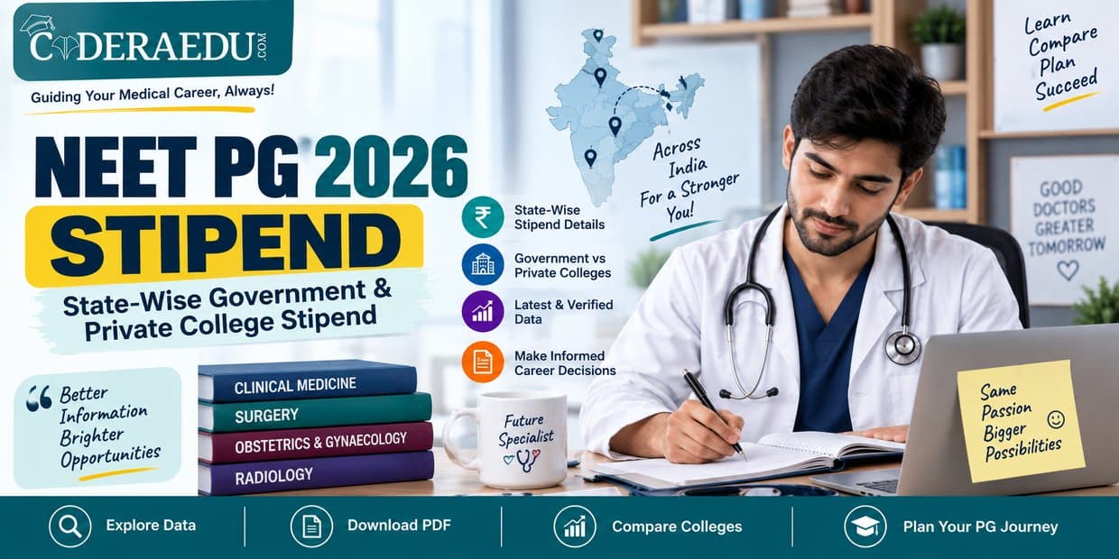 NEET PG 2026 Stipend: State-Wise Government & Private College Stipend