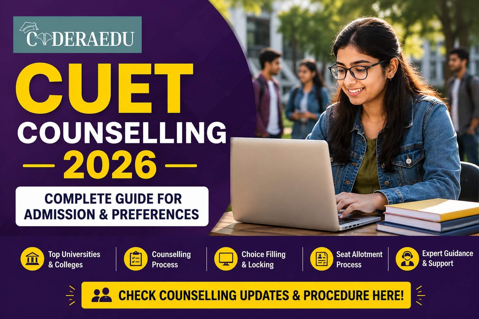 CUET Counselling 2026 Process and Schedule Guide