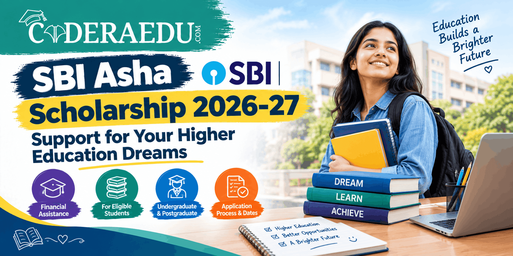 SBI Asha Scholarship 2026-27 eligibility amount and application details