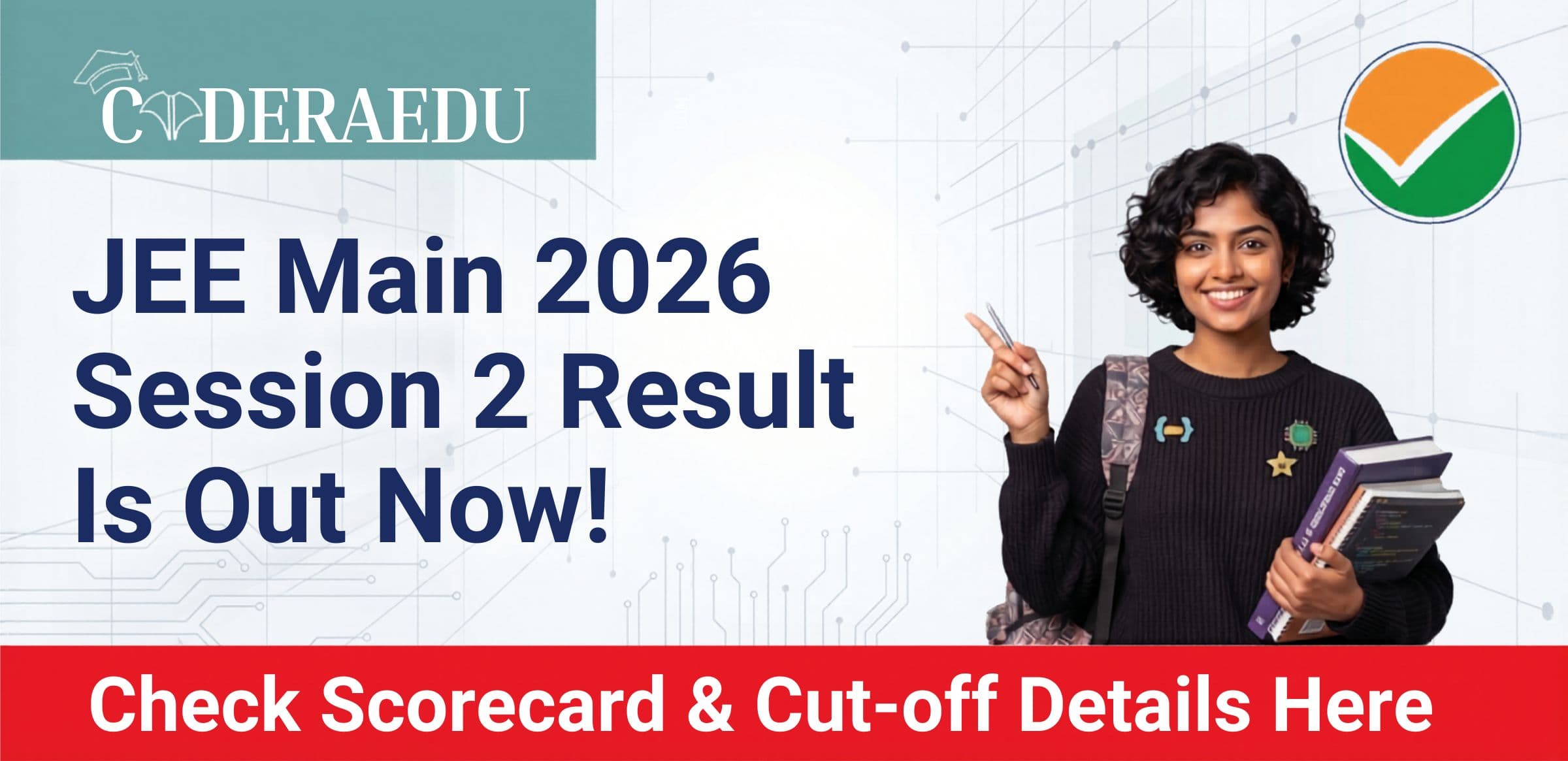 JEE Mains 2026 Session 2 Result Out – Check Score & AIR at jeemain.nta.nic.in
