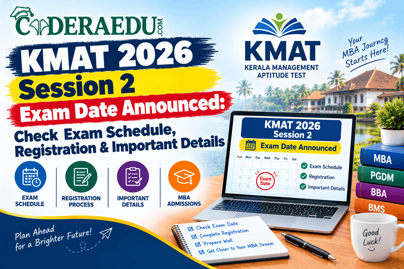 KMAT 2026 Session 2 exam date and registration schedule