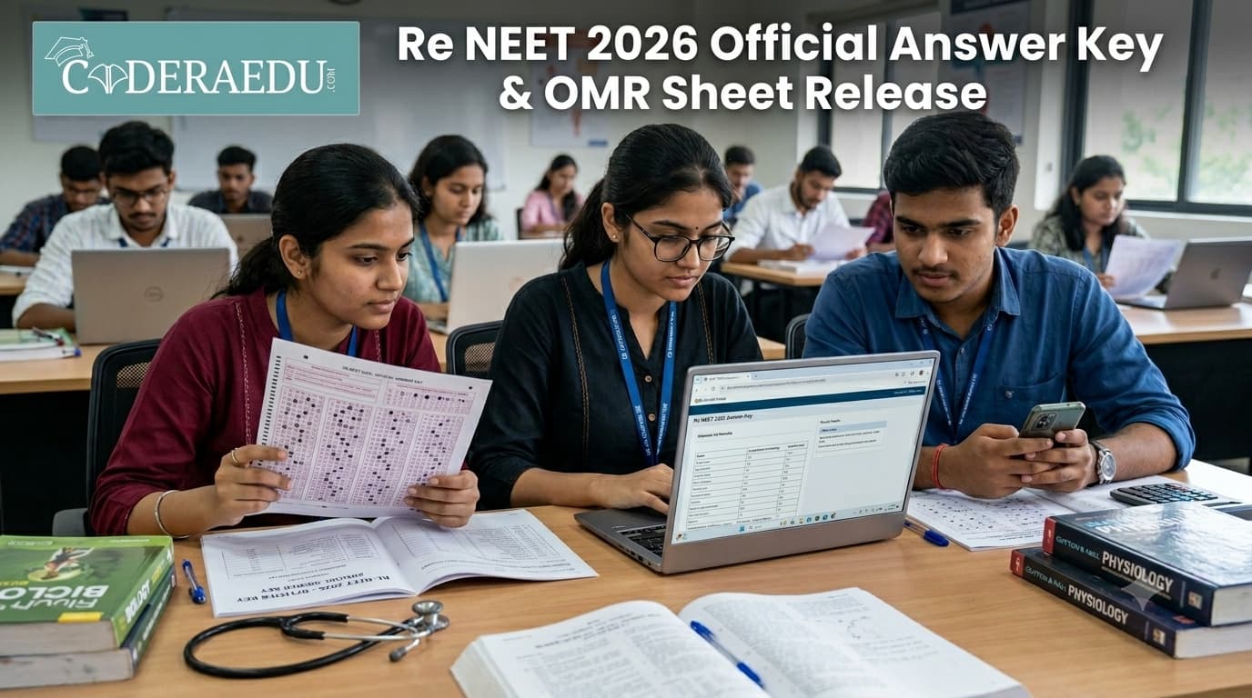 Re NEET 2026 Official Answer Key & OMR Sheet PDF: Release Date, Download Steps and Score Calculation