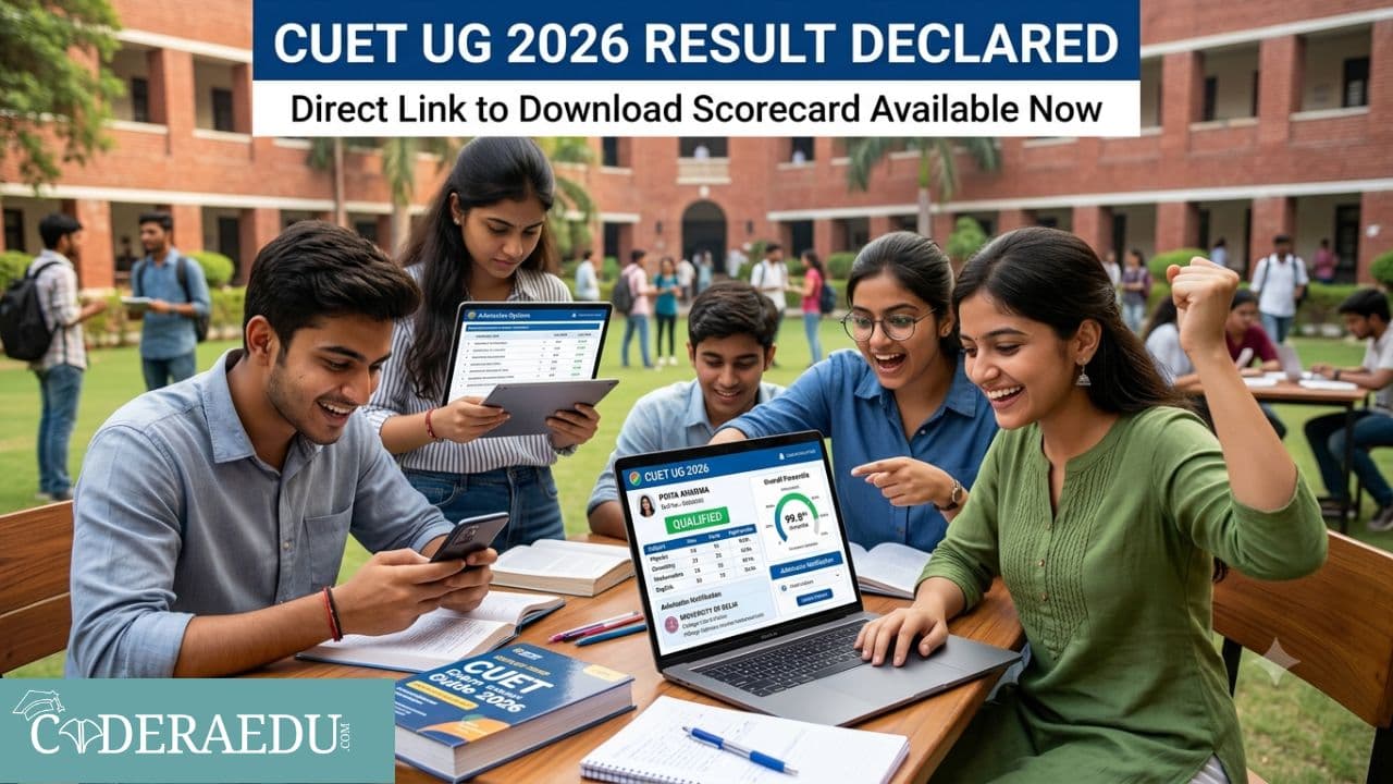 CUET UG 2026 Result Declared: Direct Link to Download Scorecard
