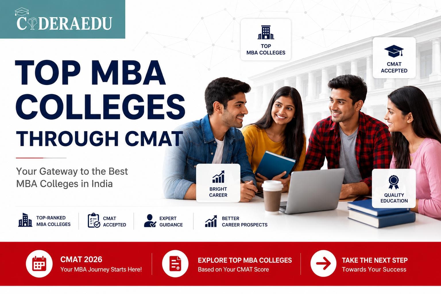 Top MBA Colleges Through CMAT 2026 – Fees, Cutoff and Admission Guide