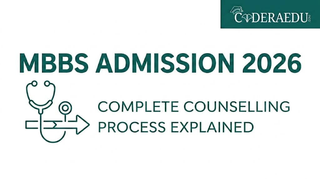 MBBS Admission 2026 — Complete Counselling Process Explained